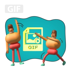 Gif-анимация - КИБЕРшкола программирования для детей, компьютерные курсы для школьников, начинающих и подростков - KIBERone г. Бугры