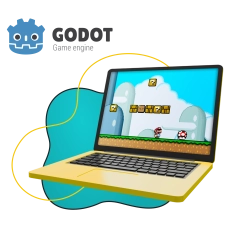 Godot. Основа создания легендарных игр - КИБЕРшкола программирования для детей, компьютерные курсы для школьников, начинающих и подростков - KIBERone г. Бугры