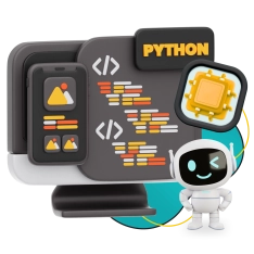 Мой первый сайт с мозгами: Python + AI - КИБЕРшкола программирования для детей, компьютерные курсы для школьников, начинающих и подростков - KIBERone г. Бугры