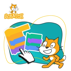 Scratch программирование для детей: Продвинутый уровень – создаём игры, как настоящие разработчики - КИБЕРшкола программирования для детей, компьютерные курсы для школьников, начинающих и подростков - KIBERone г. Бугры