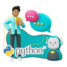 Умный чат-бот на Python на Telegram - КИБЕРшкола программирования для детей, компьютерные курсы для школьников, начинающих и подростков - KIBERone г. Бугры